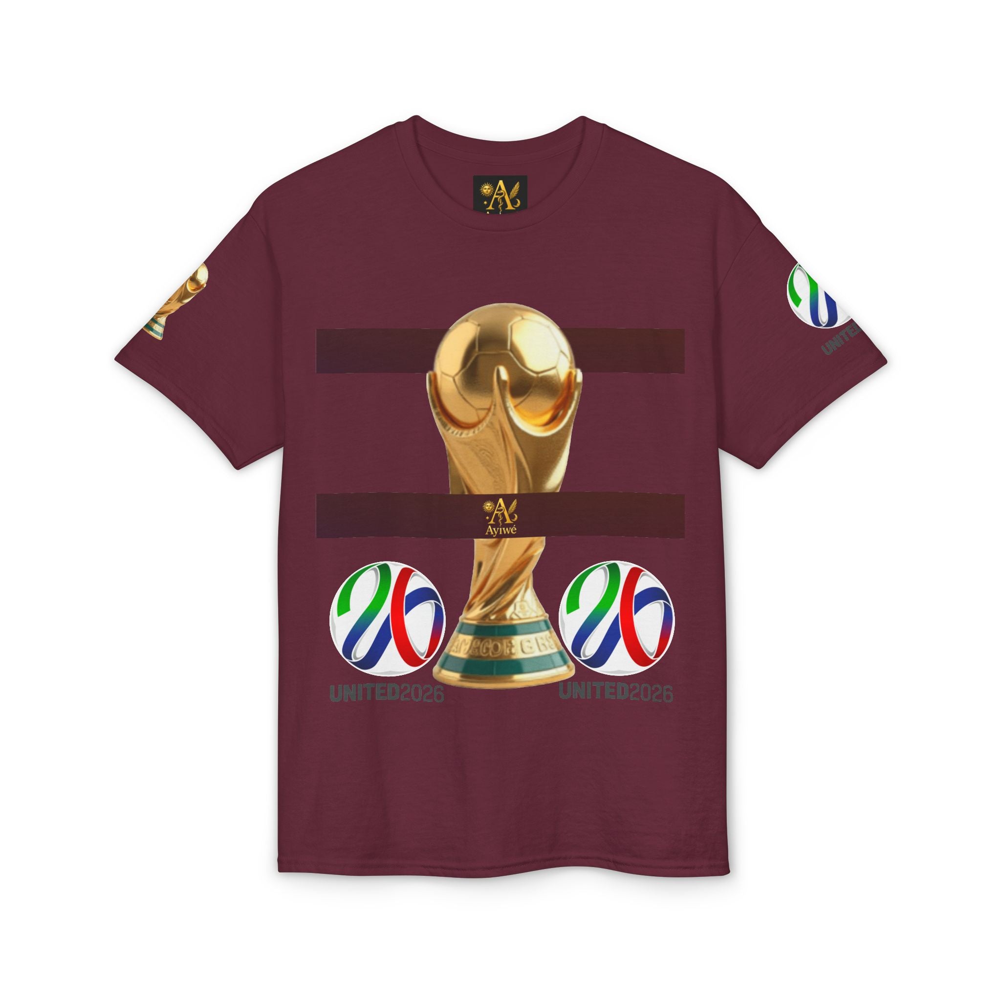 Unity03-Ayi Unisex DryBlend® T-Shirt. Powered by AyiWe F&S