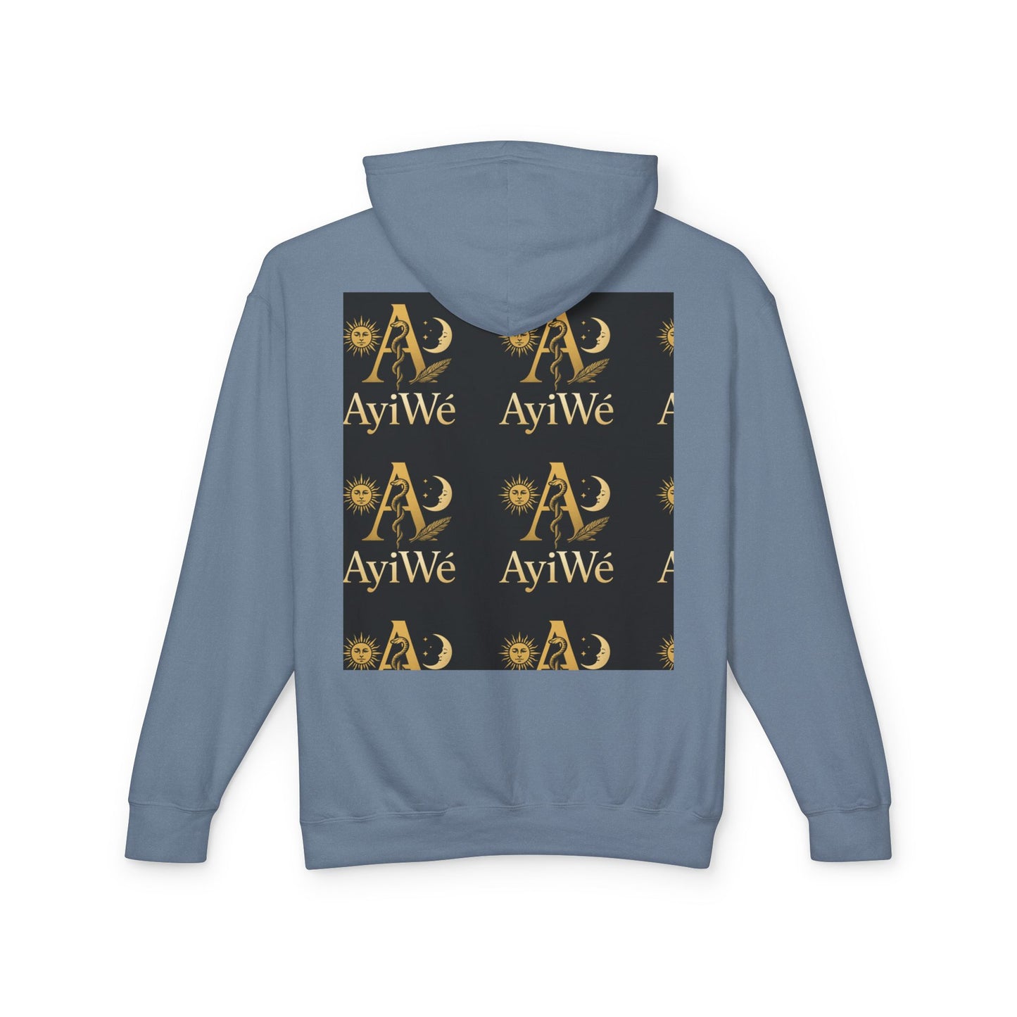 Ayi06 Unisex Lightweight Hooded Sweatshirt. Powered by AyiWe FS