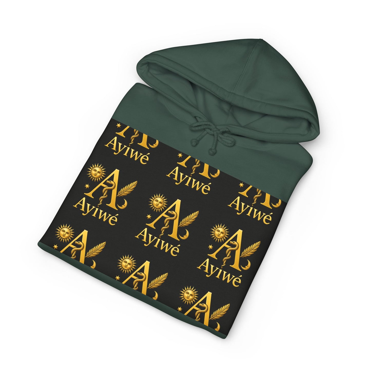 OneSun-Unisex Heavyweight Hooded Sweatshirt. Powered by AyiWe F&S