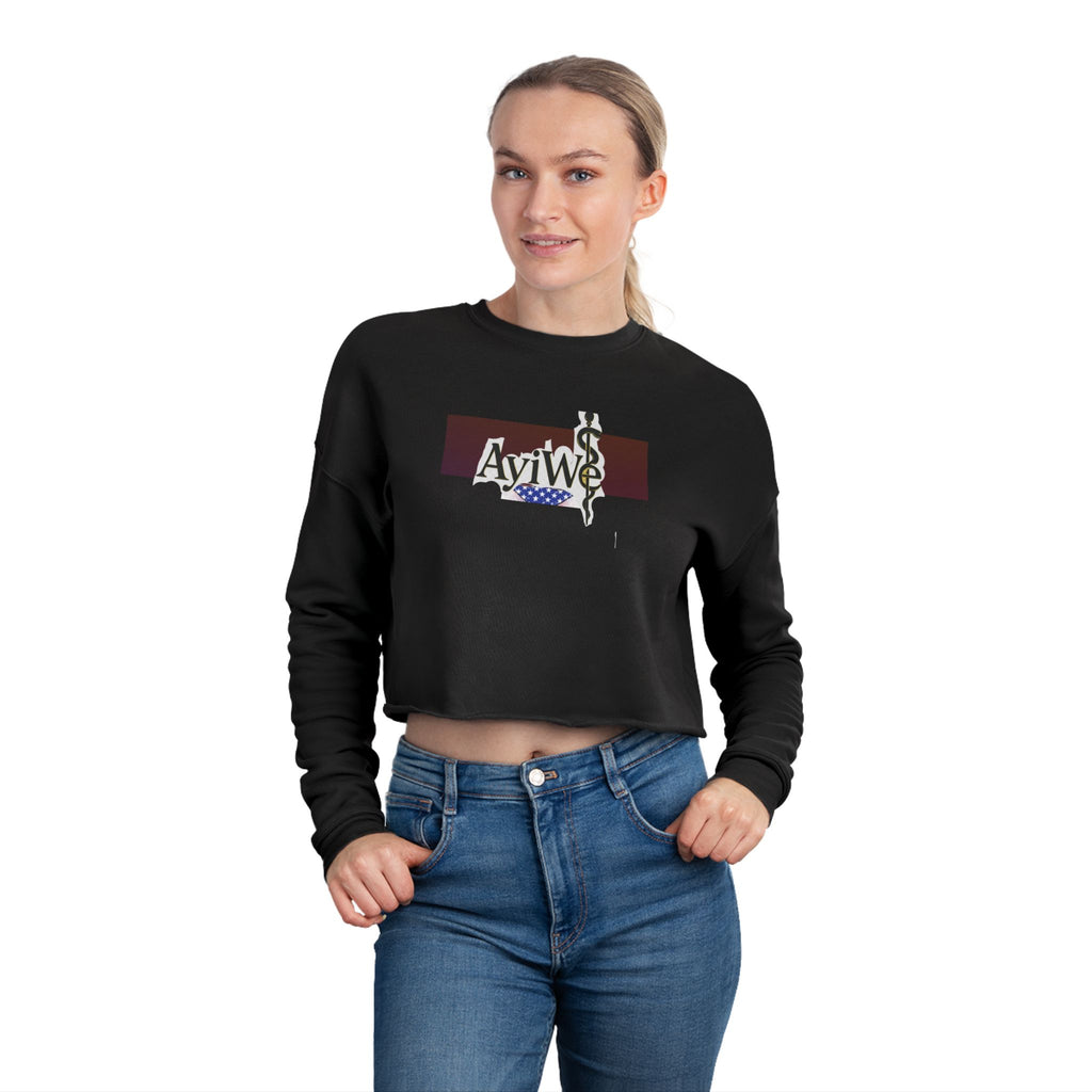 Ayi-Wé Star Women's Cropped Sweatshirt