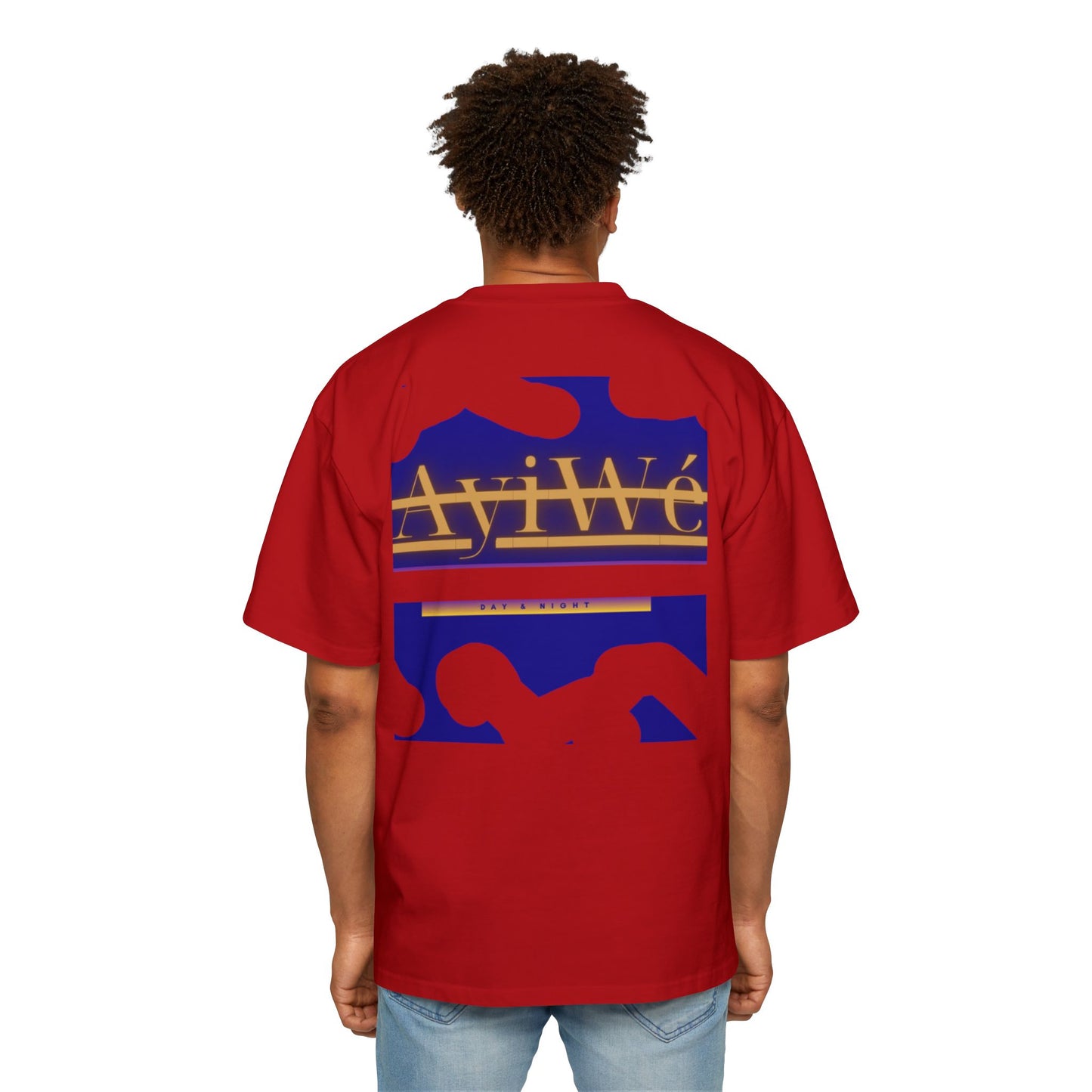 AyiWe06 Men's Heavy Oversized Tee - AyiWé Fashion & Style