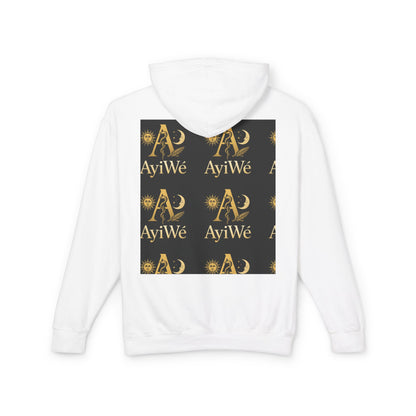 Ayi06 Unisex Lightweight Hooded Sweatshirt. Powered by AyiWe FS