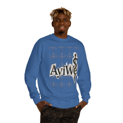 4Coins-Ayi Unisex Crew Neck Sweatshirt. Powered by AyiWe FS.
