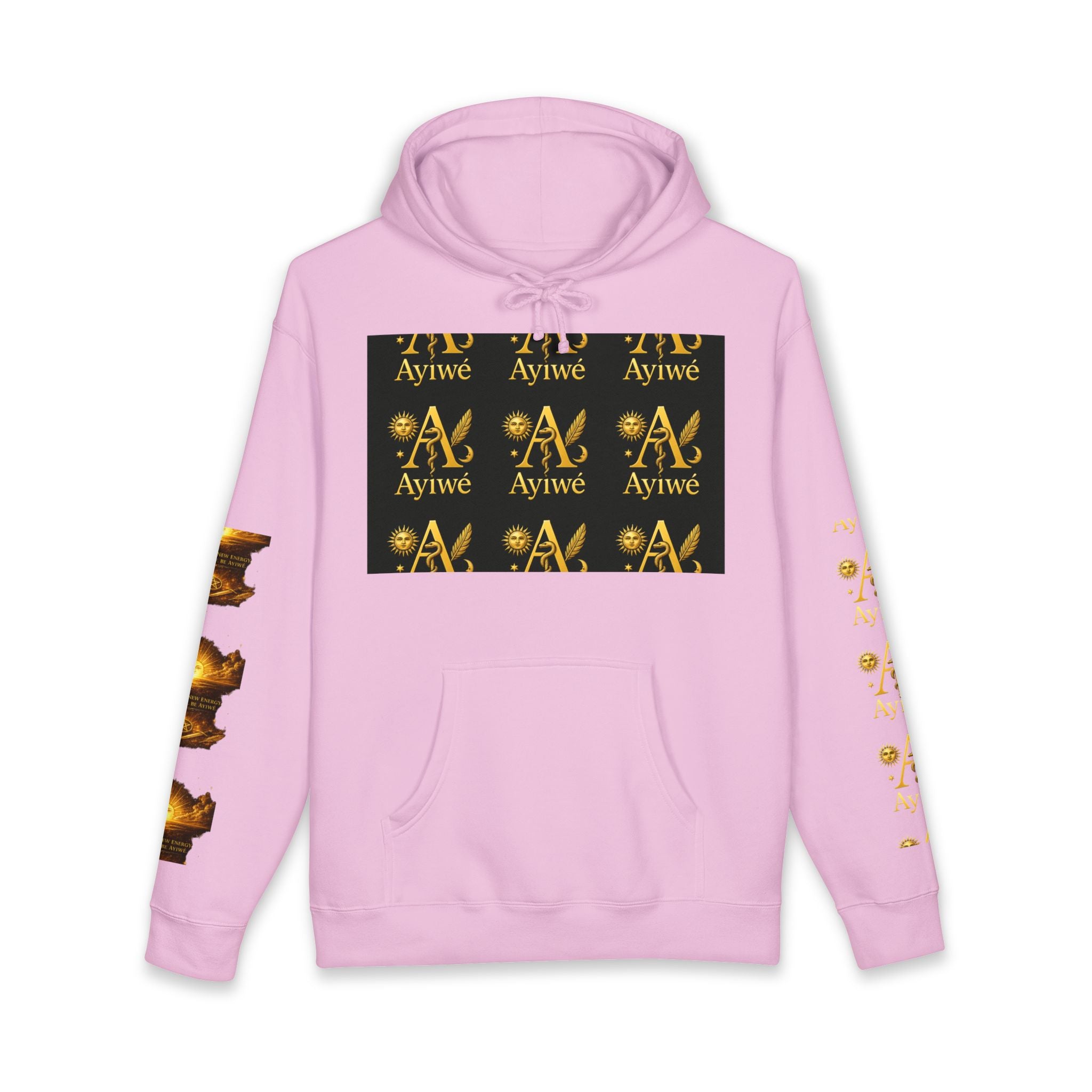 OneSun-Unisex Heavyweight Hooded Sweatshirt. Powered by AyiWe F&S