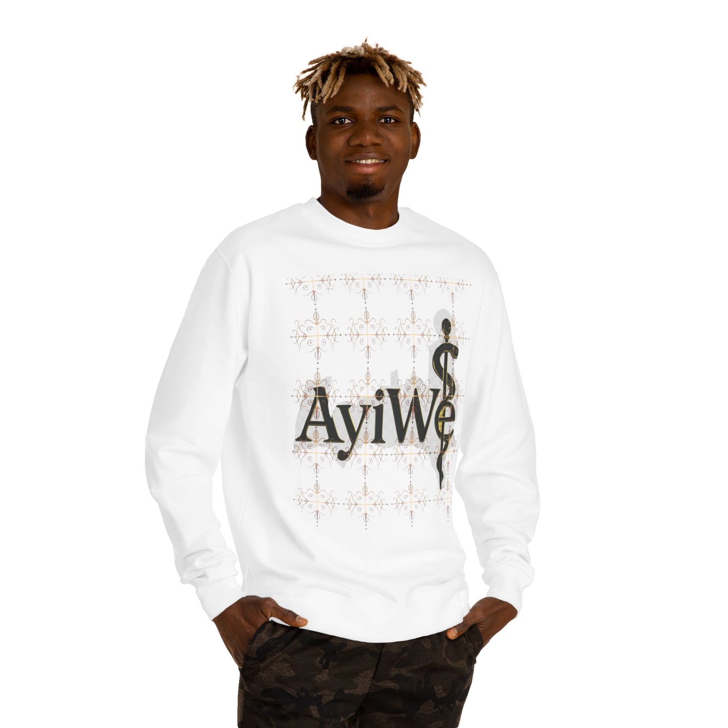 4Coins-Ayi Unisex Crew Neck Sweatshirt. Powered by AyiWe FS.