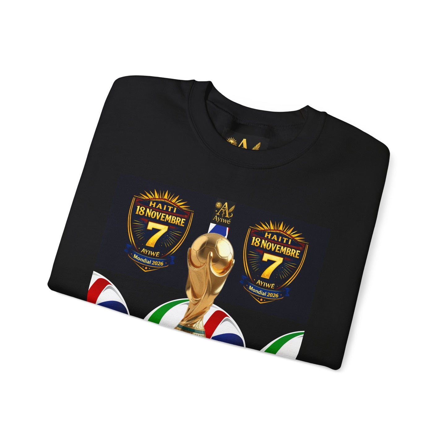 18WC2026 Yon-Nasyon1 Unisex Heavy Blend™ Crewneck Sweatshirt. Powered by AyiWe F&S