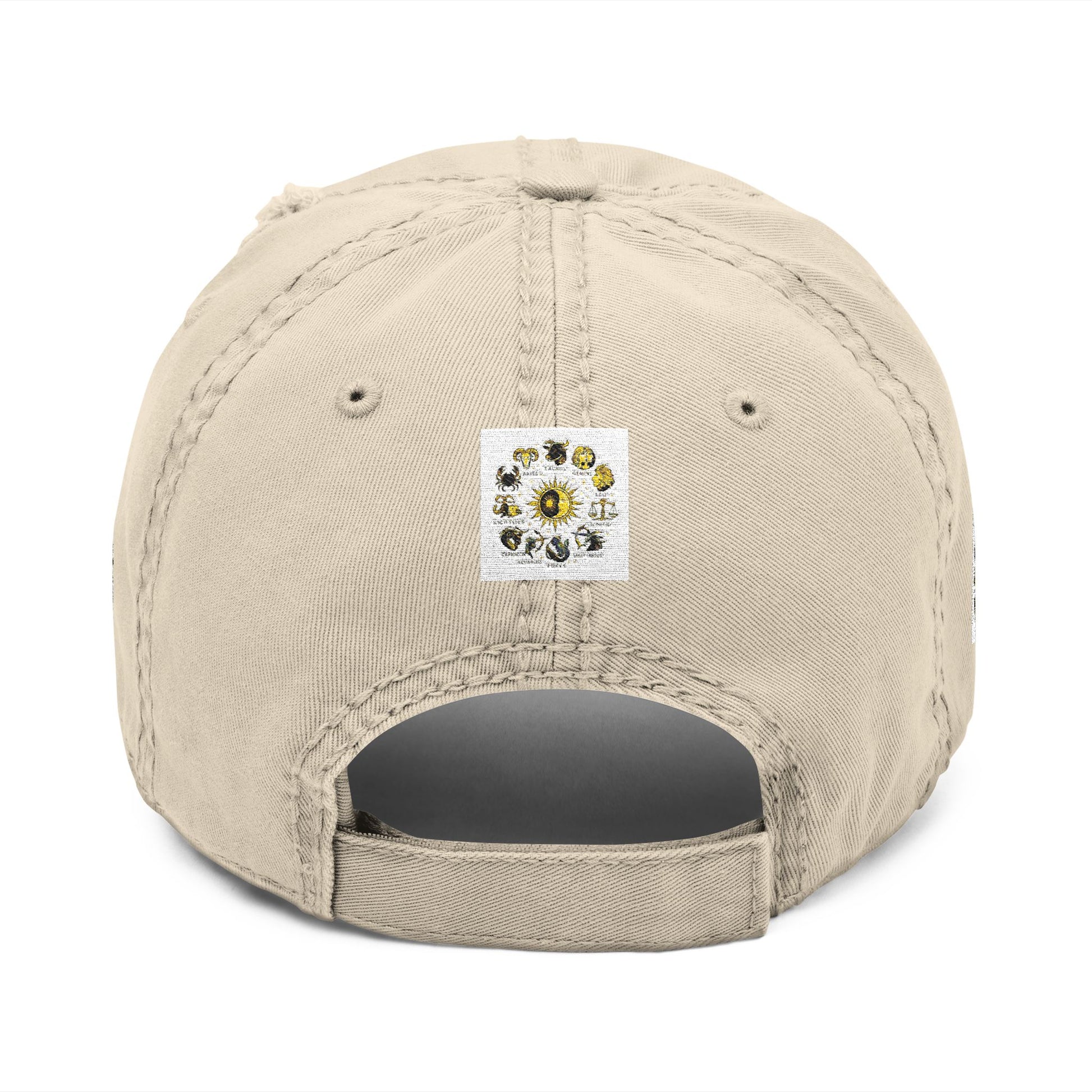 AB3 - AyiWé Distressed Dad Hat (Embroidery) - AyiWé Fashion & Style