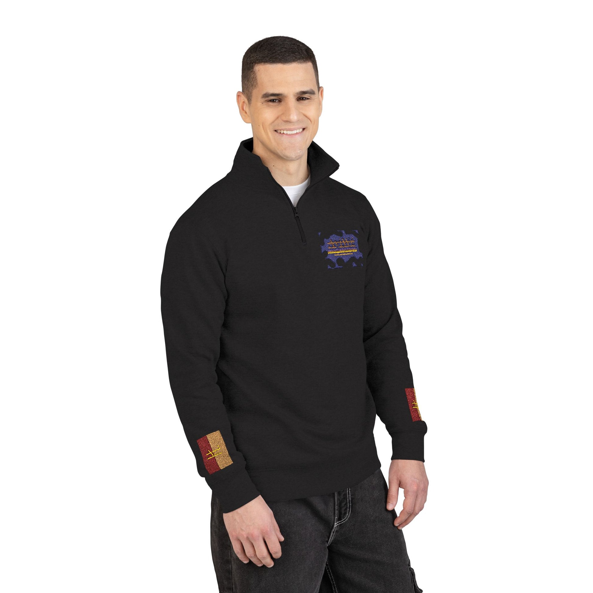 Unisex Fleece Pullover (Embroidery) - AyiWé Fashion & Style