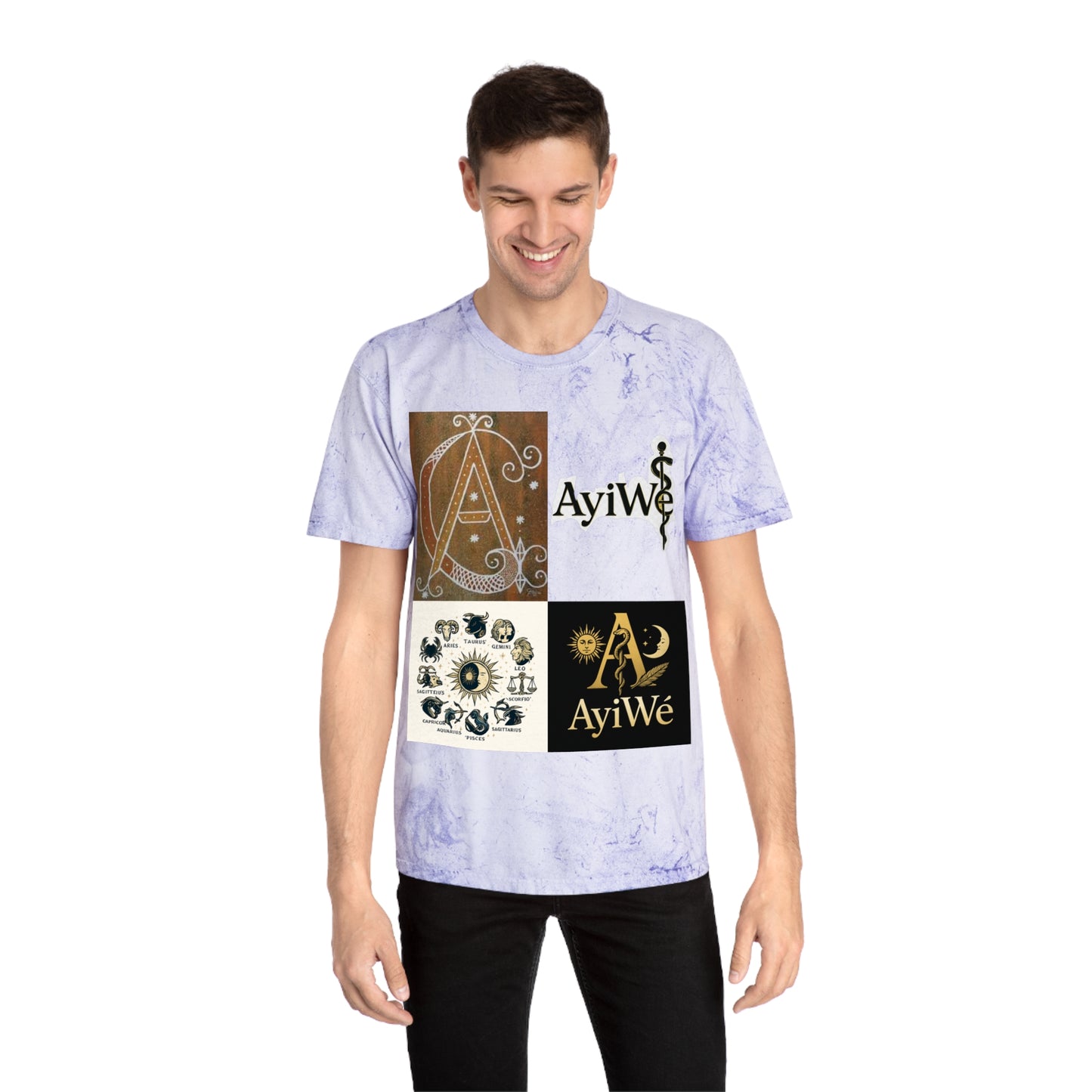 Specte03-Ayi Unisex Color Blast T-Shirt. Powered by AyiWe FS