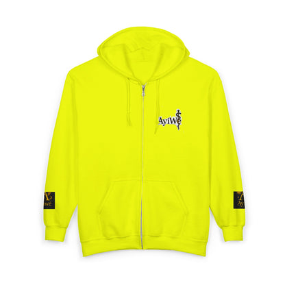 A1Cool - AyiWé Unisex Heavy Blend™ Full Zip Hooded Sweatshirt - AyiWé Fashion & Style