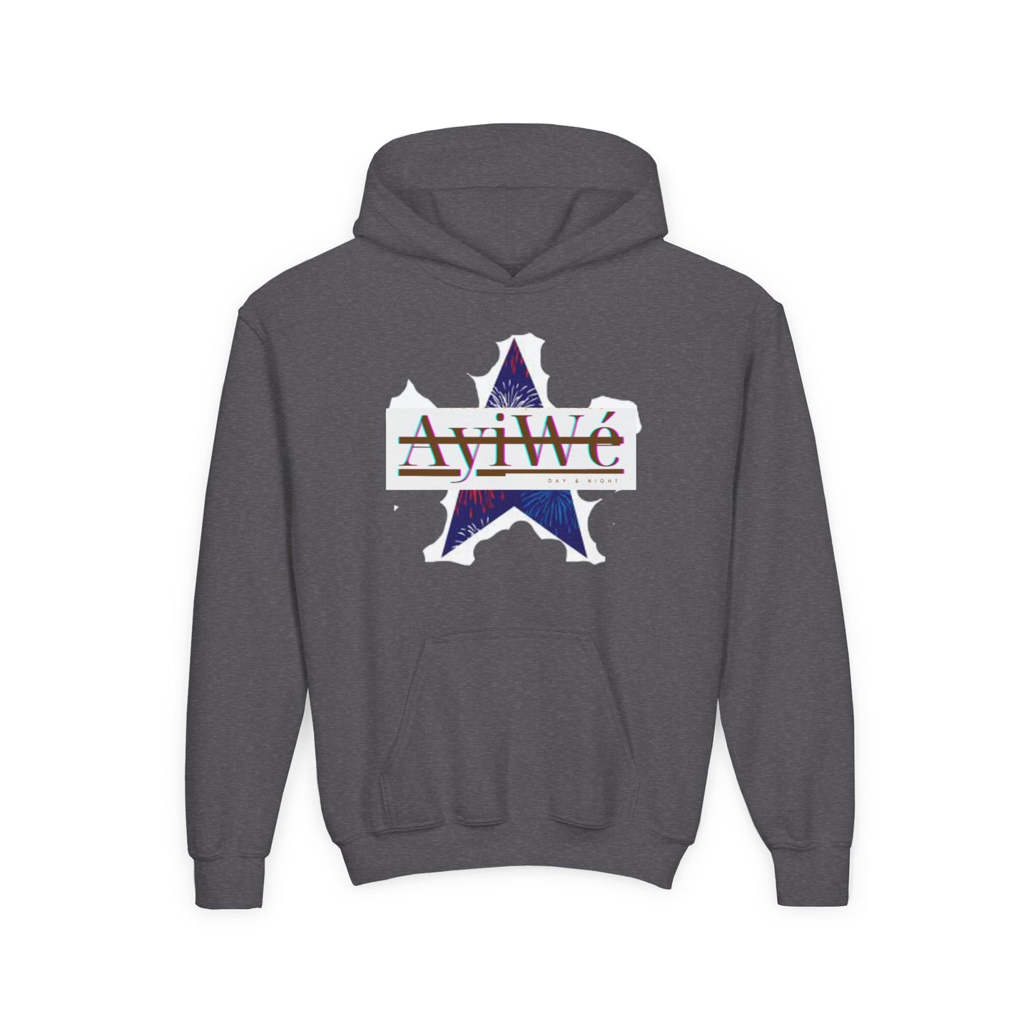 AyiWé Young - 1 Youth Heavy Blend Hooded Sweatshirt - AyiWé Fashion & Style
