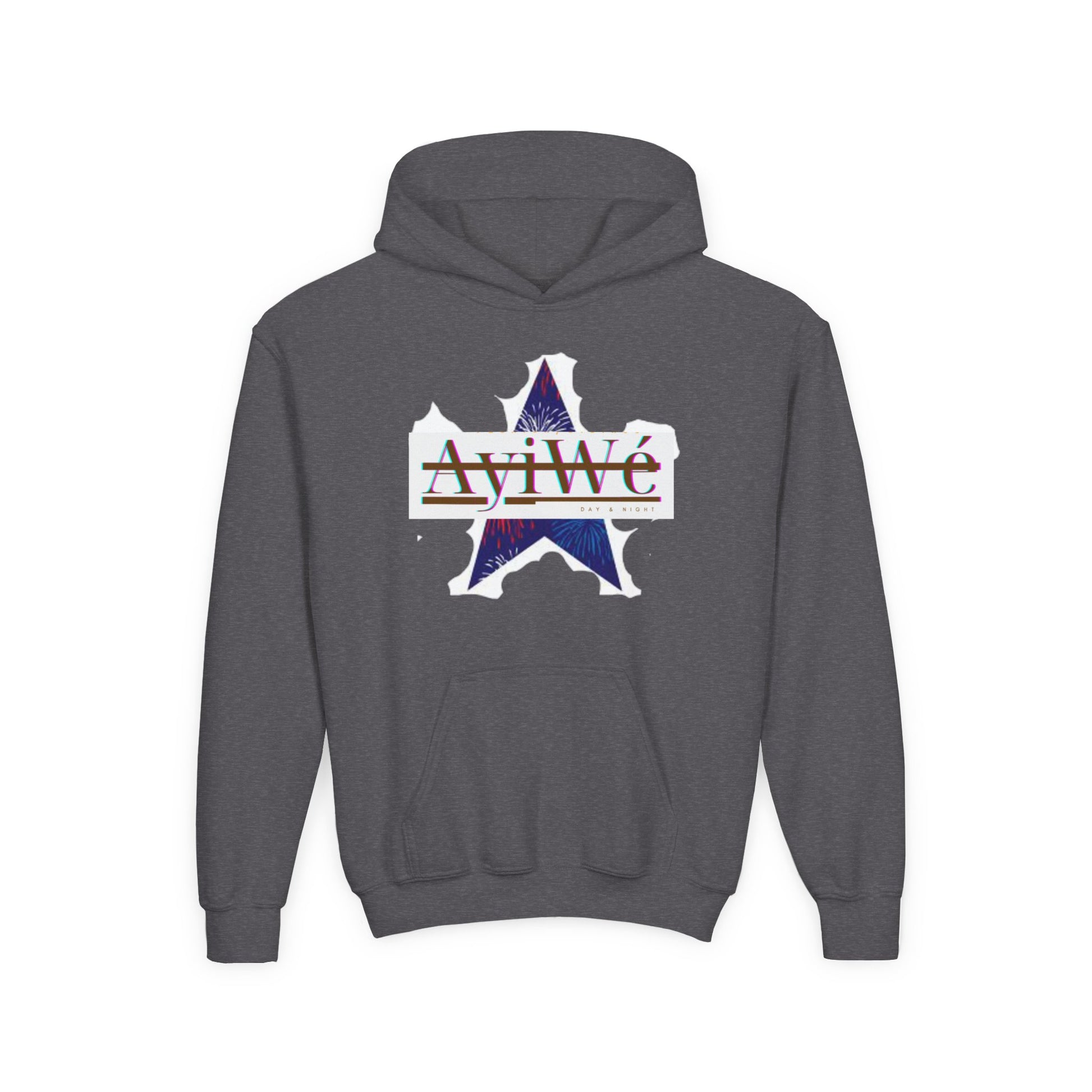 AyiWé Young - 1 Youth Heavy Blend Hooded Sweatshirt - AyiWé Fashion & Style