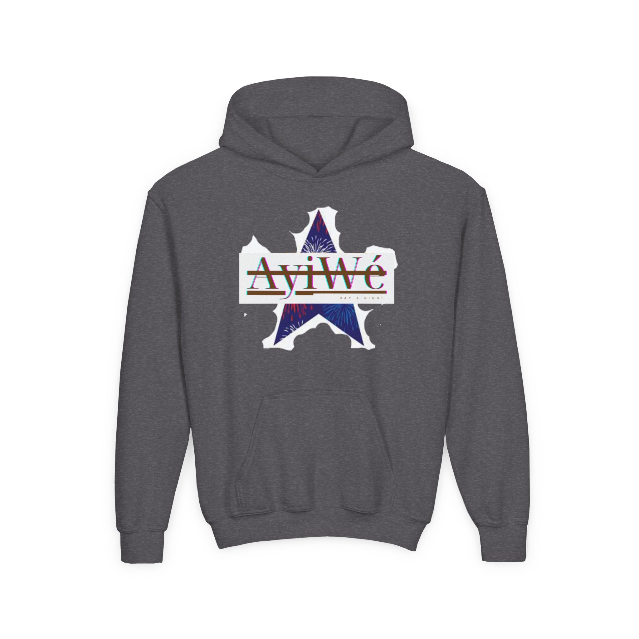 AyiWé Young-1 Youth Heavy Blend Hooded Sweatshirt