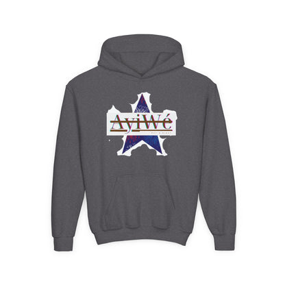 AyiWé Young - 1 Youth Heavy Blend Hooded Sweatshirt - AyiWé Fashion & Style