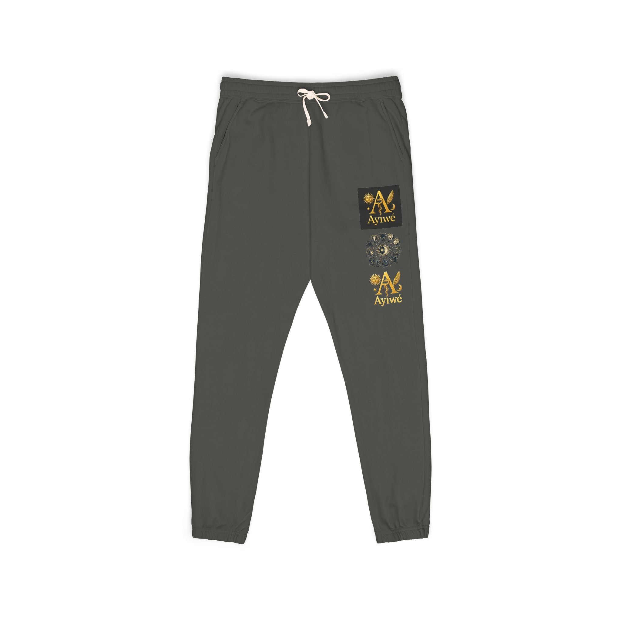 Fresh3-AyiWé Unisex Garment-Dyed Fleece Sweatpants