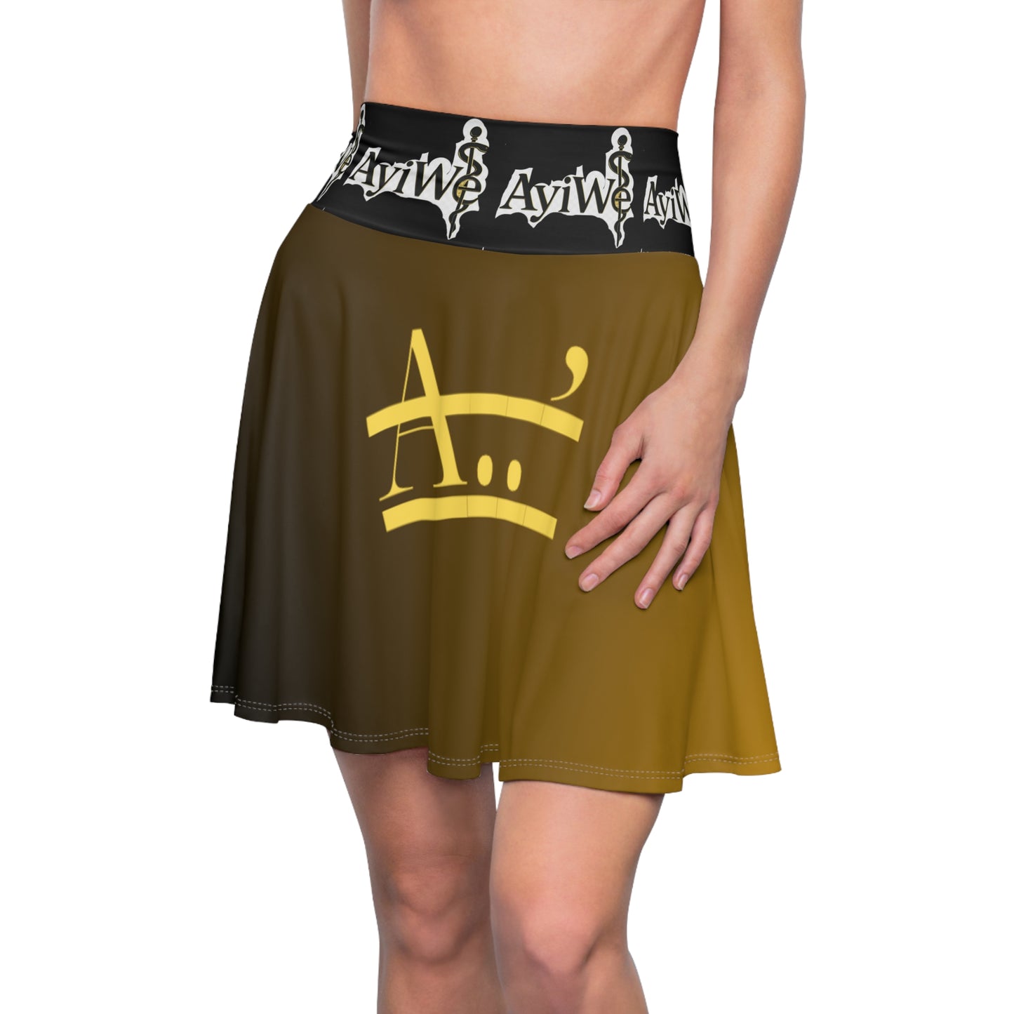 Extra - Latina AyiWé Women's Skater Skirt (AOP) - AyiWé Fashion & Style