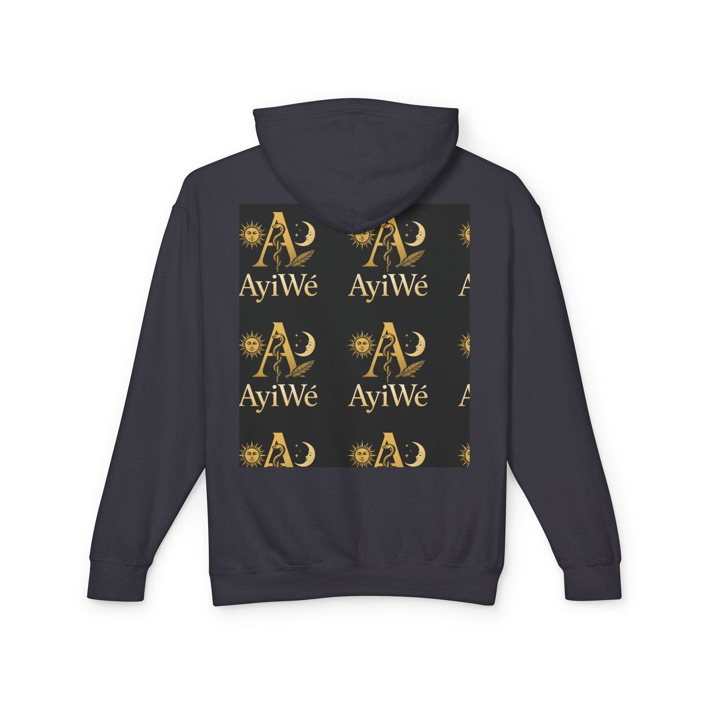 Ayi06 Unisex Lightweight Hooded Sweatshirt. Powered by AyiWe FS