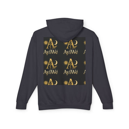 Ayi06 Unisex Lightweight Hooded Sweatshirt. Powered by AyiWe FS