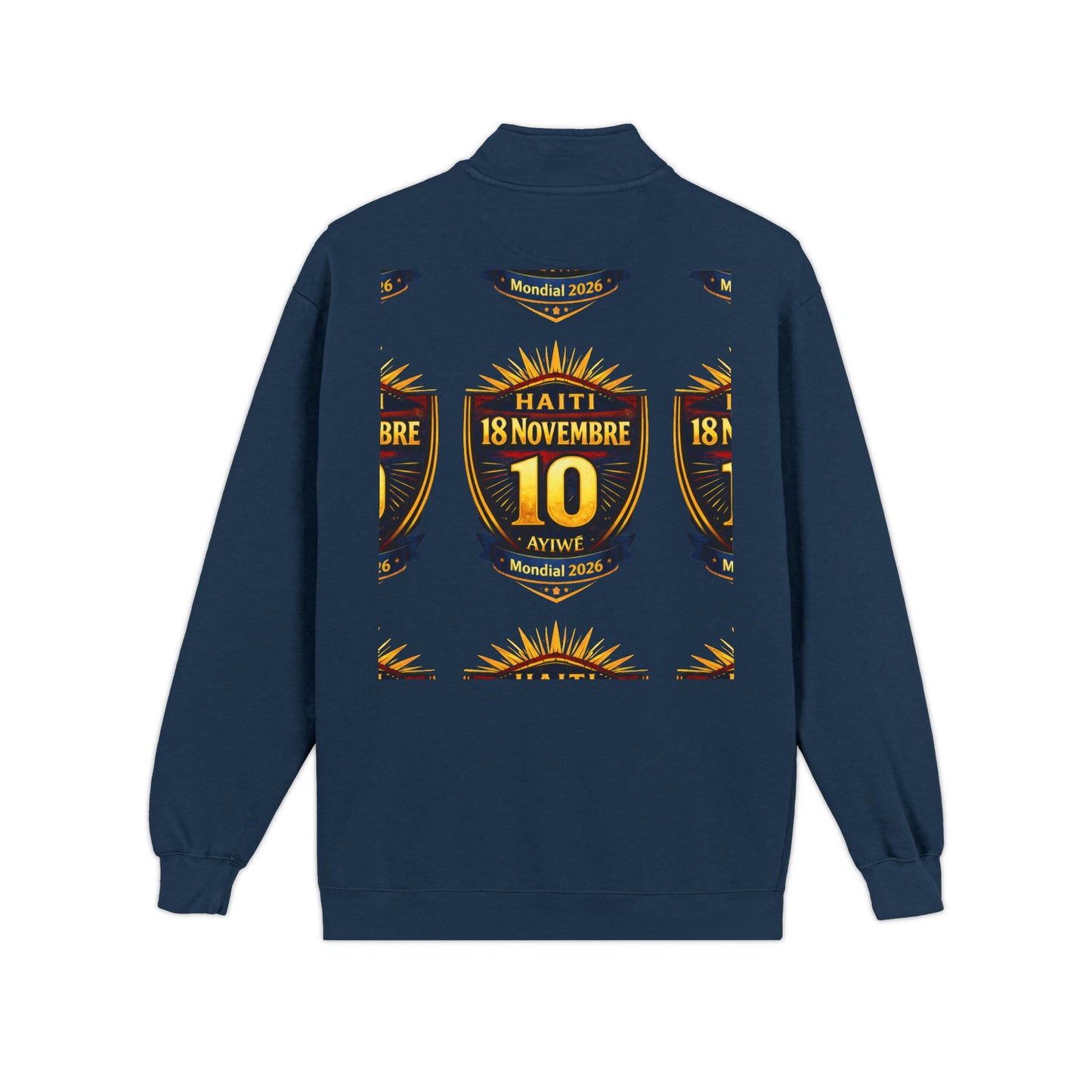 Ht - 18N. 2026 WC Unisex Adult Quarter - Zip Sweatshirt by AyiWe F&S - AyiWé Fashion & Style