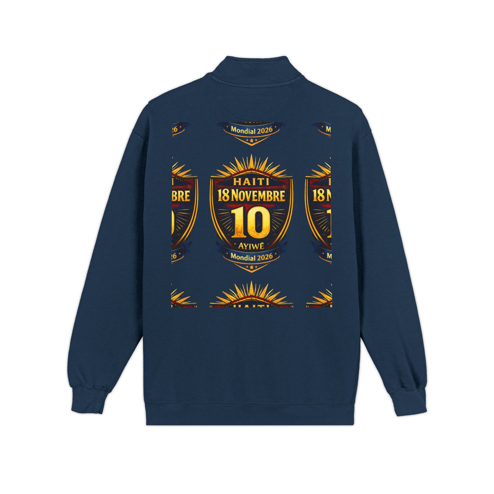 Ht - 18N. 2026 WC Unisex Adult Quarter - Zip Sweatshirt by AyiWe F&S - AyiWé Fashion & Style