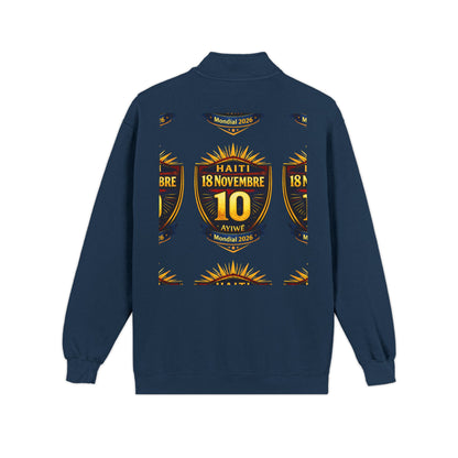 Ht - 18N. 2026 WC Unisex Adult Quarter - Zip Sweatshirt by AyiWe F&S - AyiWé Fashion & Style
