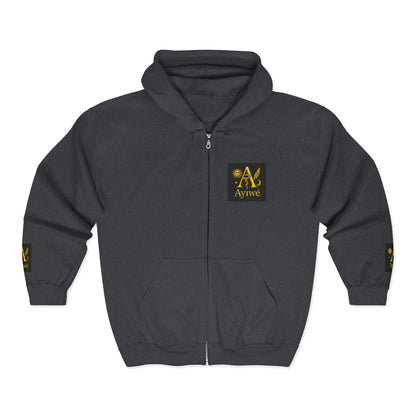 AyiWé - Pure1 Unisex Heavy Blend™ Full Zip Hooded Sweatshirt - AyiWé Fashion & Style