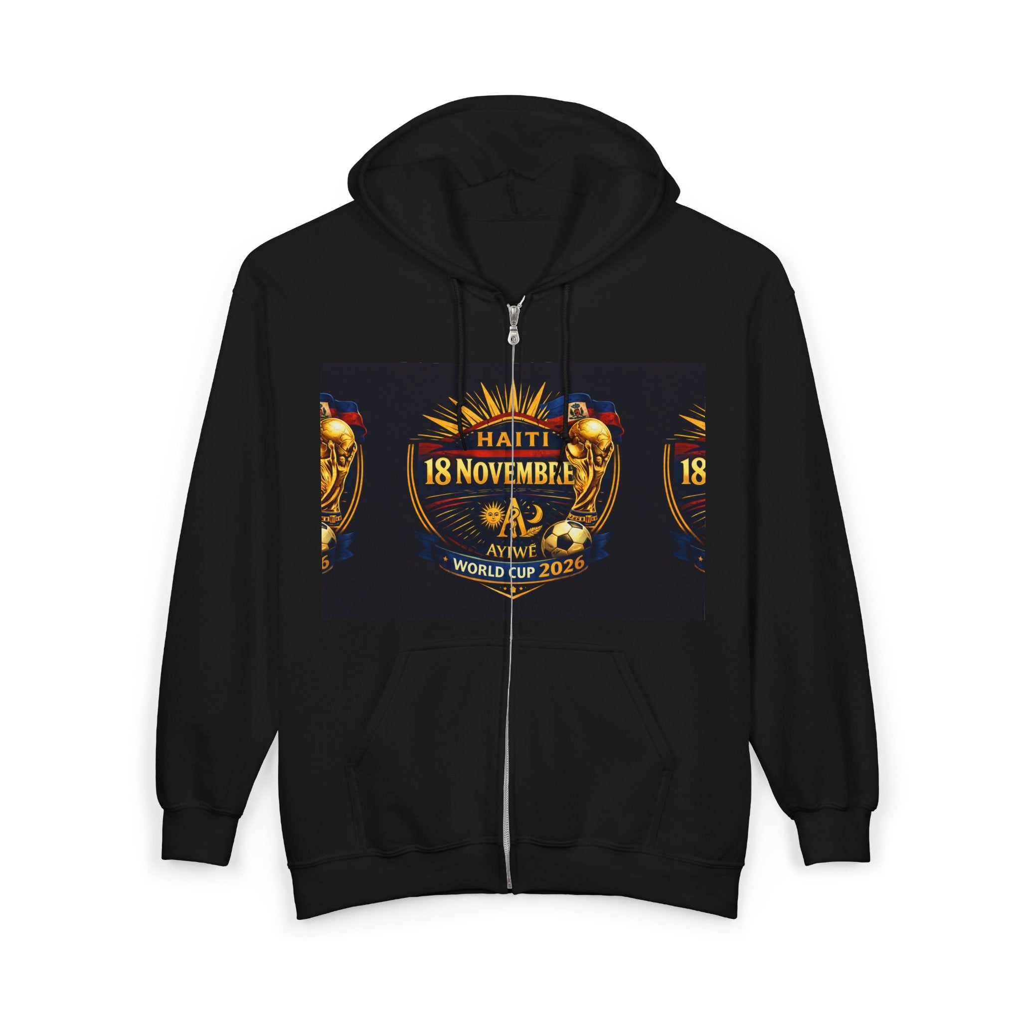 007-Champion-Unisex Heavy Blend™ Full Zip Hooded Sweatshirt