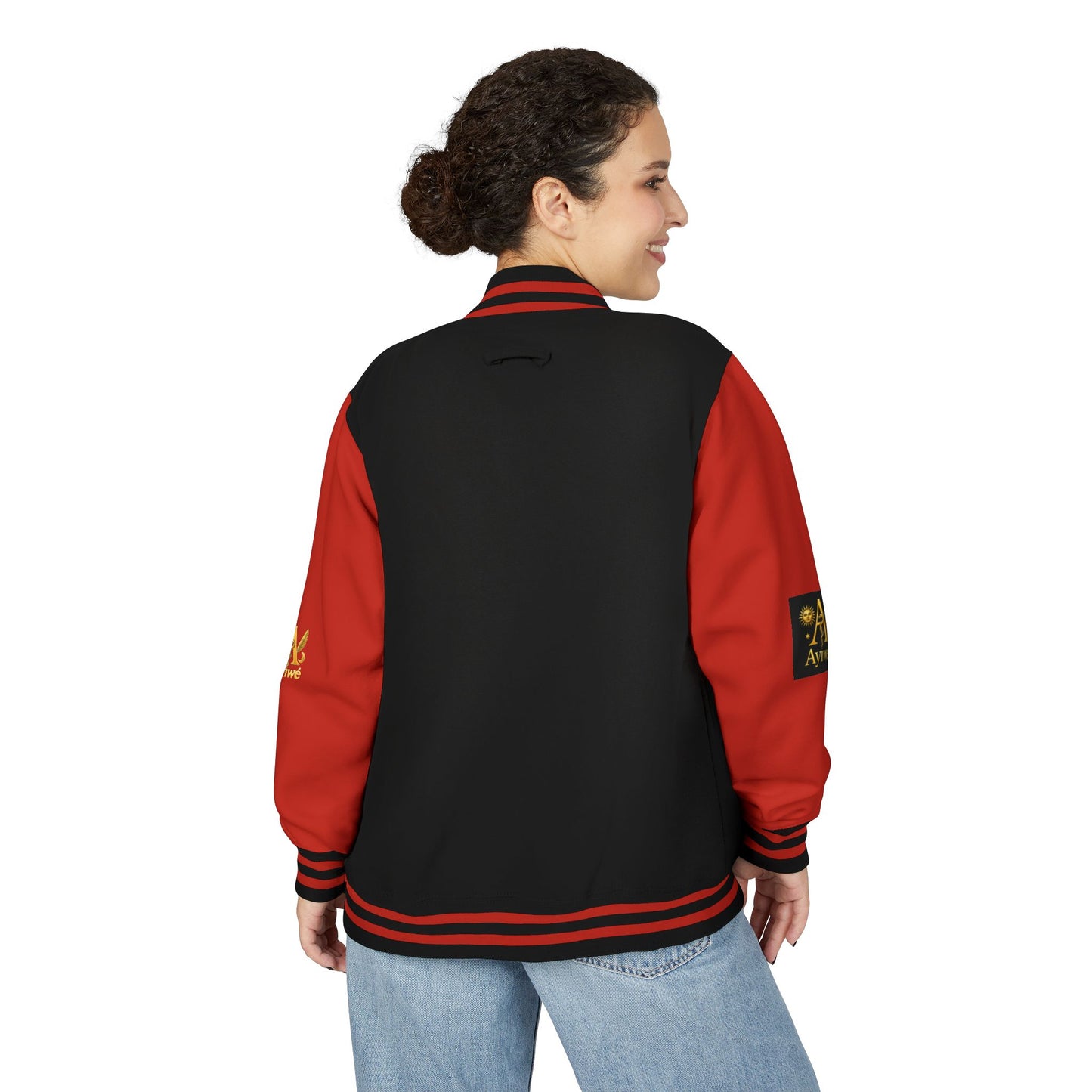 1 - A High DegreAyiWé Unisex Heavyweight Letterman Jacket - AyiWé Fashion & Style