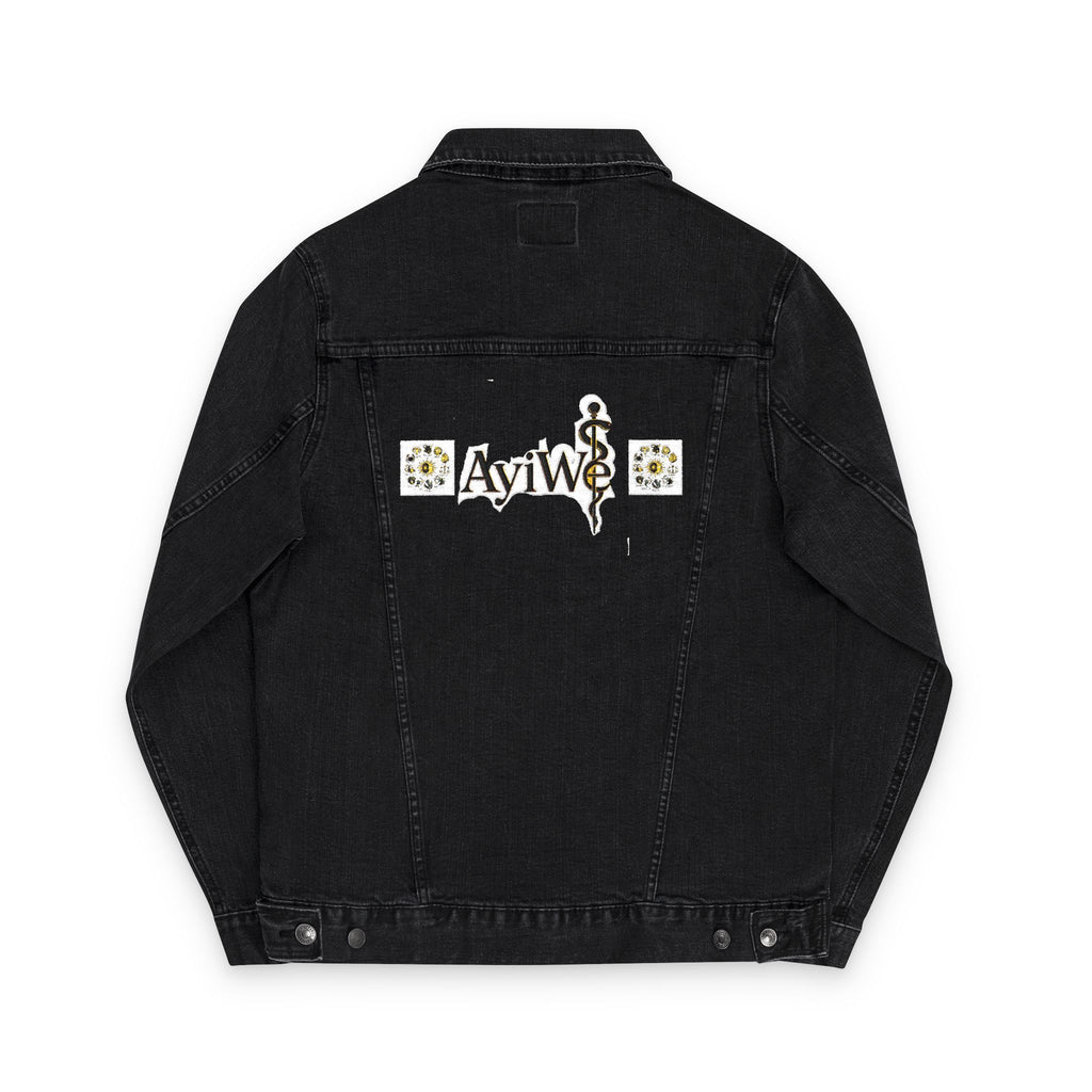 1AyiWé-Day&Night12 Unisex Denim Jacket (Embroidery)