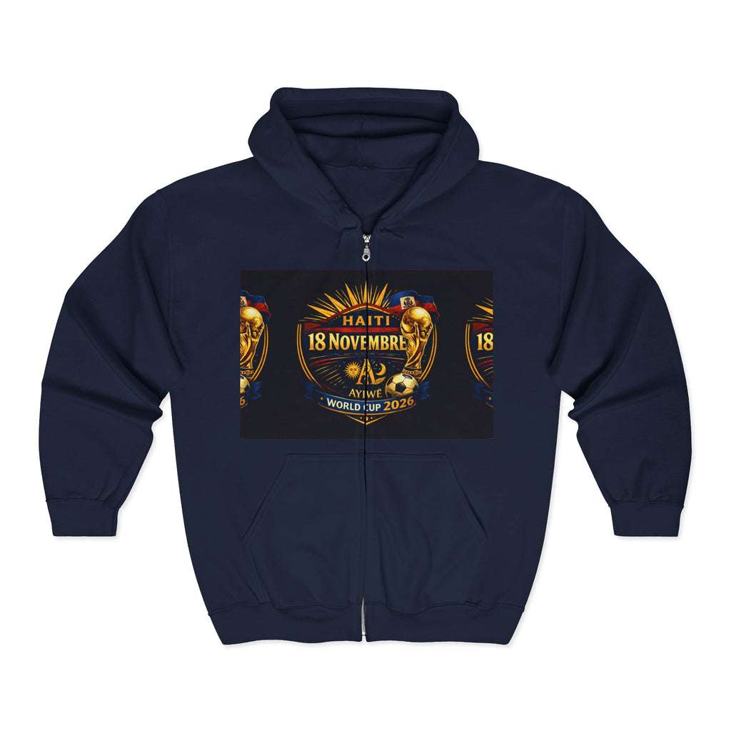 007-Champion-Unisex Heavy Blend™ Full Zip Hooded Sweatshirt