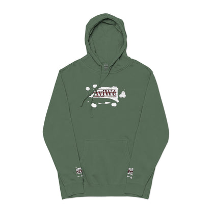 AyiWe A1 Unisex Pigment - Dyed Hoodie (Embroidery) - AyiWé Fashion & Style