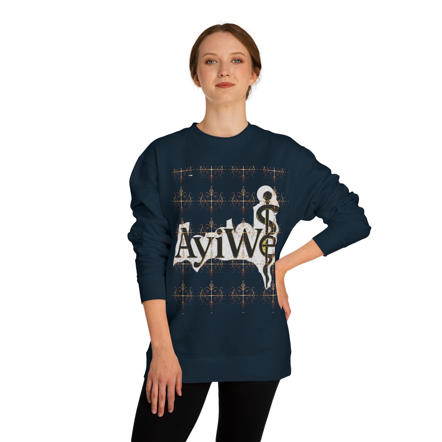 4Coins-Ayi Unisex Crew Neck Sweatshirt. Powered by AyiWe FS.