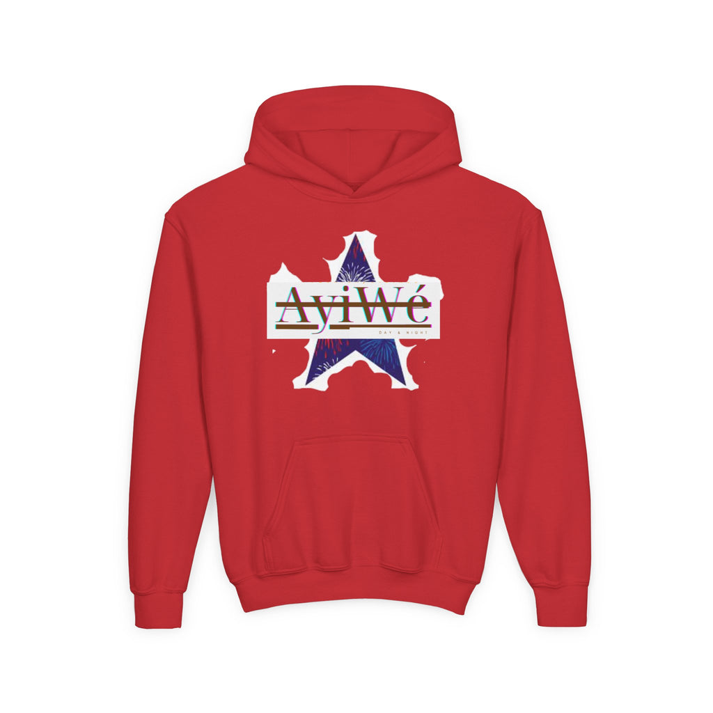 AyiWé Young-1 Youth Heavy Blend Hooded Sweatshirt