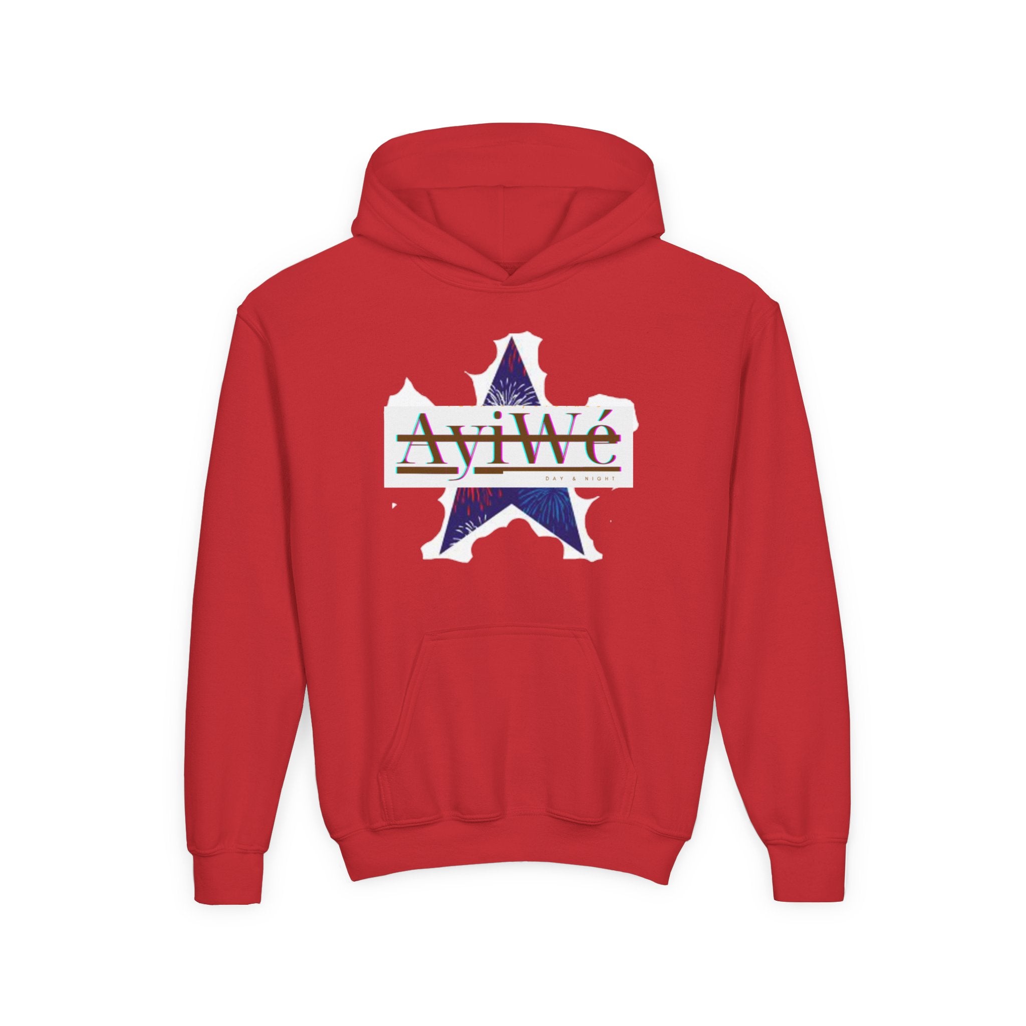AyiWé Young-1 Youth Heavy Blend Hooded Sweatshirt