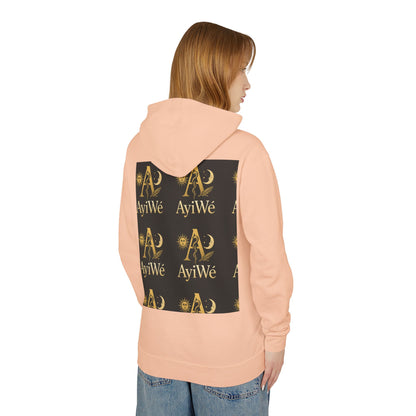 Ayi06 Unisex Lightweight Hooded Sweatshirt. Powered by AyiWe FS