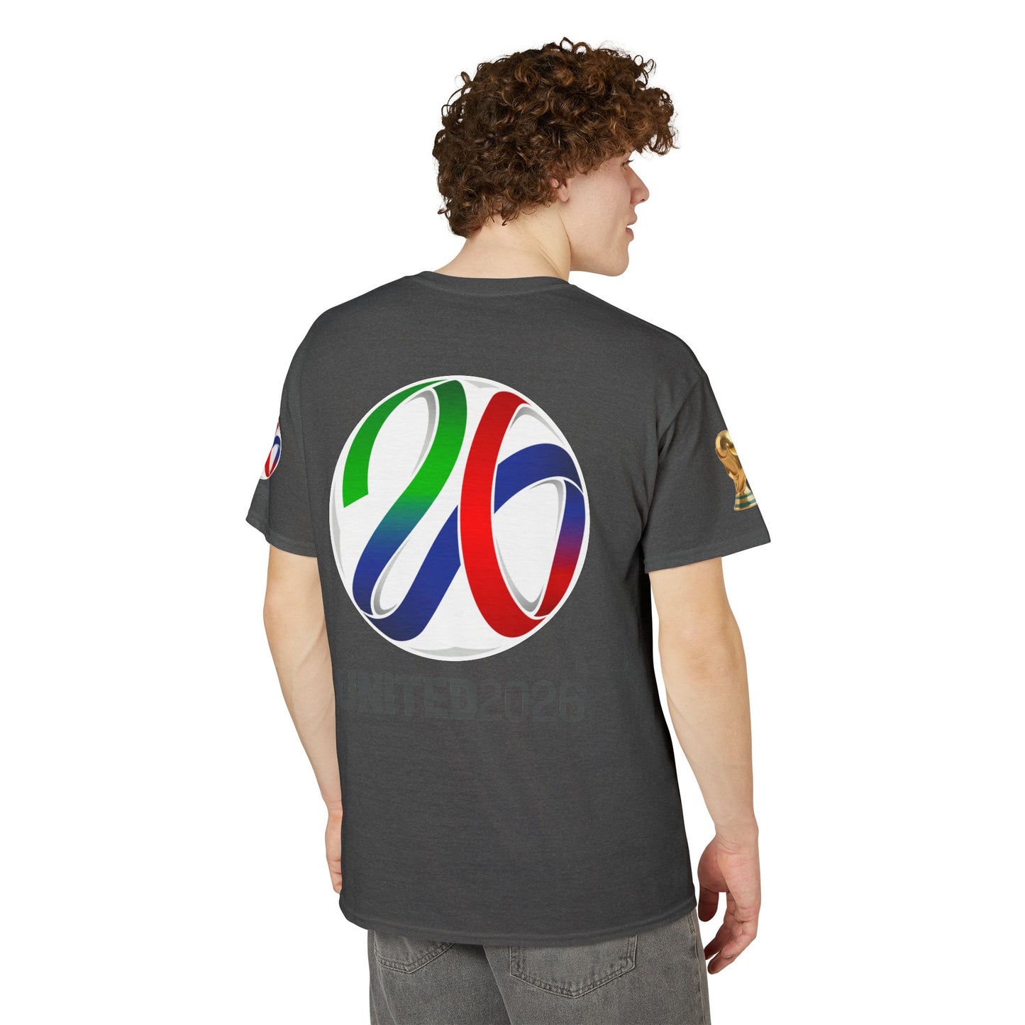 Unity03-Ayi Unisex DryBlend® T-Shirt. Powered by AyiWe F&S