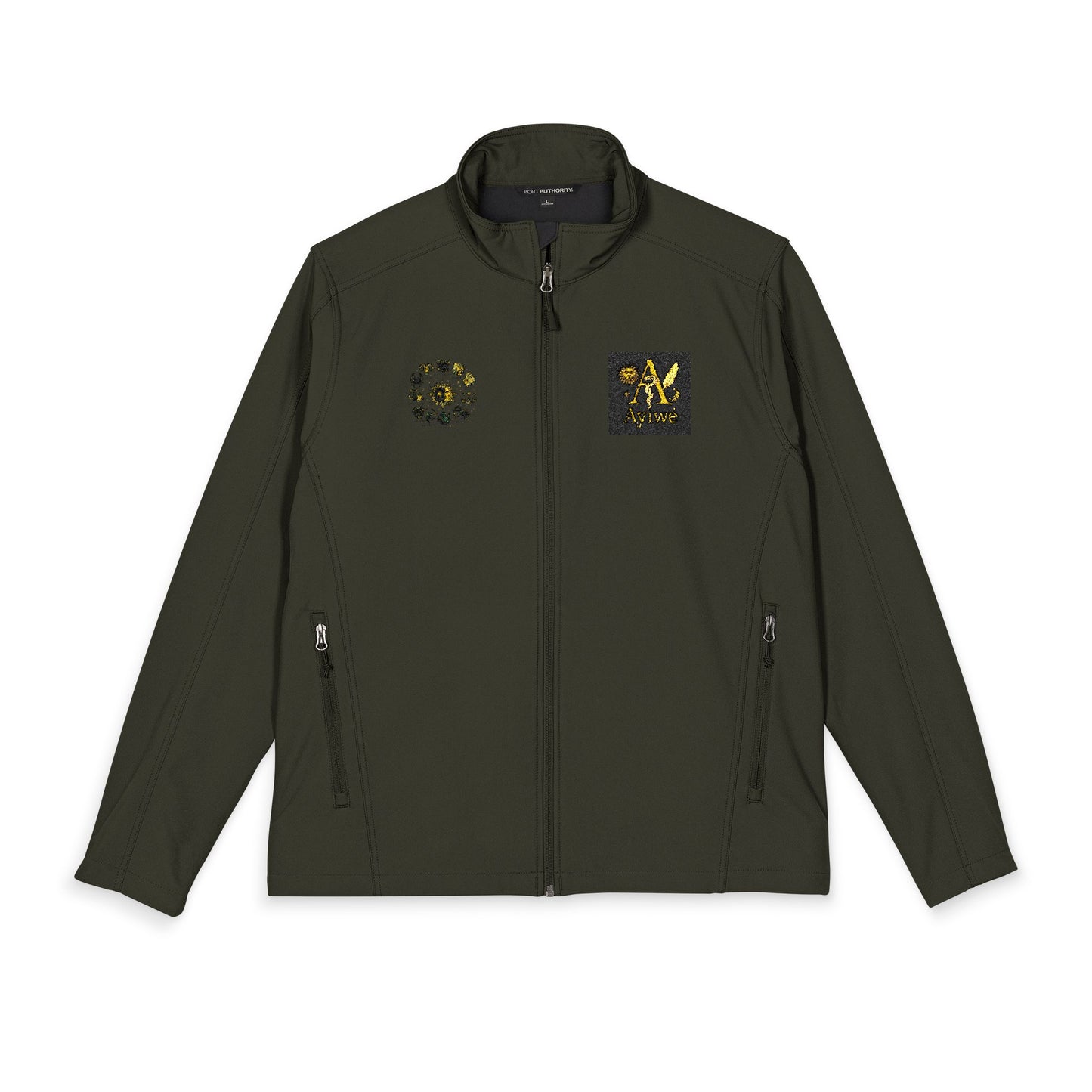 05 - Genesis AyiWe06 - Port Authority® Men's Core Soft Shell Jacket (Embroidery) by AyiWe F&S - AyiWé Fashion & Style