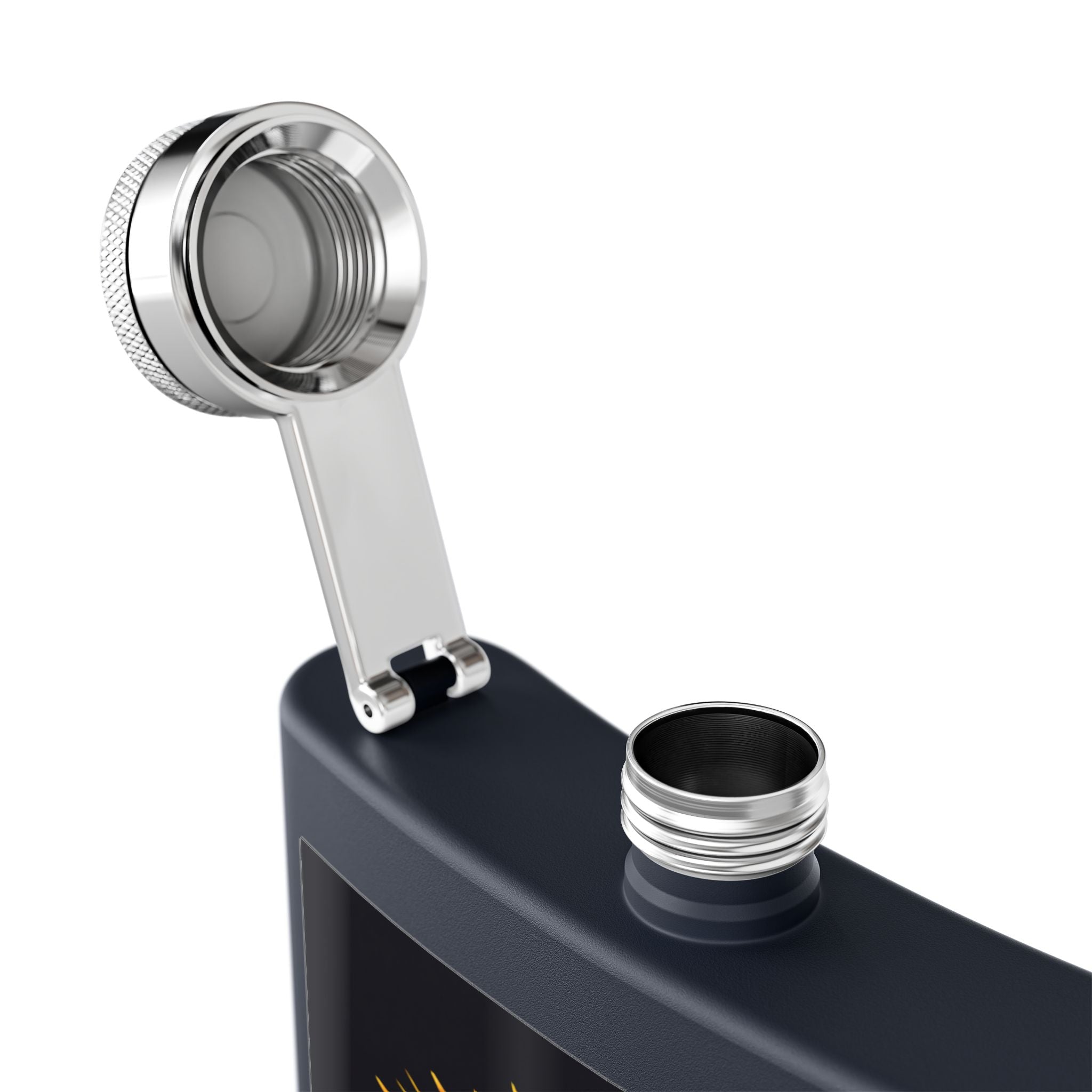 H - 18Nov/World Cup 2026 Stainless Steel Flask, 6oz, by AyiWe F&S - AyiWé Fashion & Style