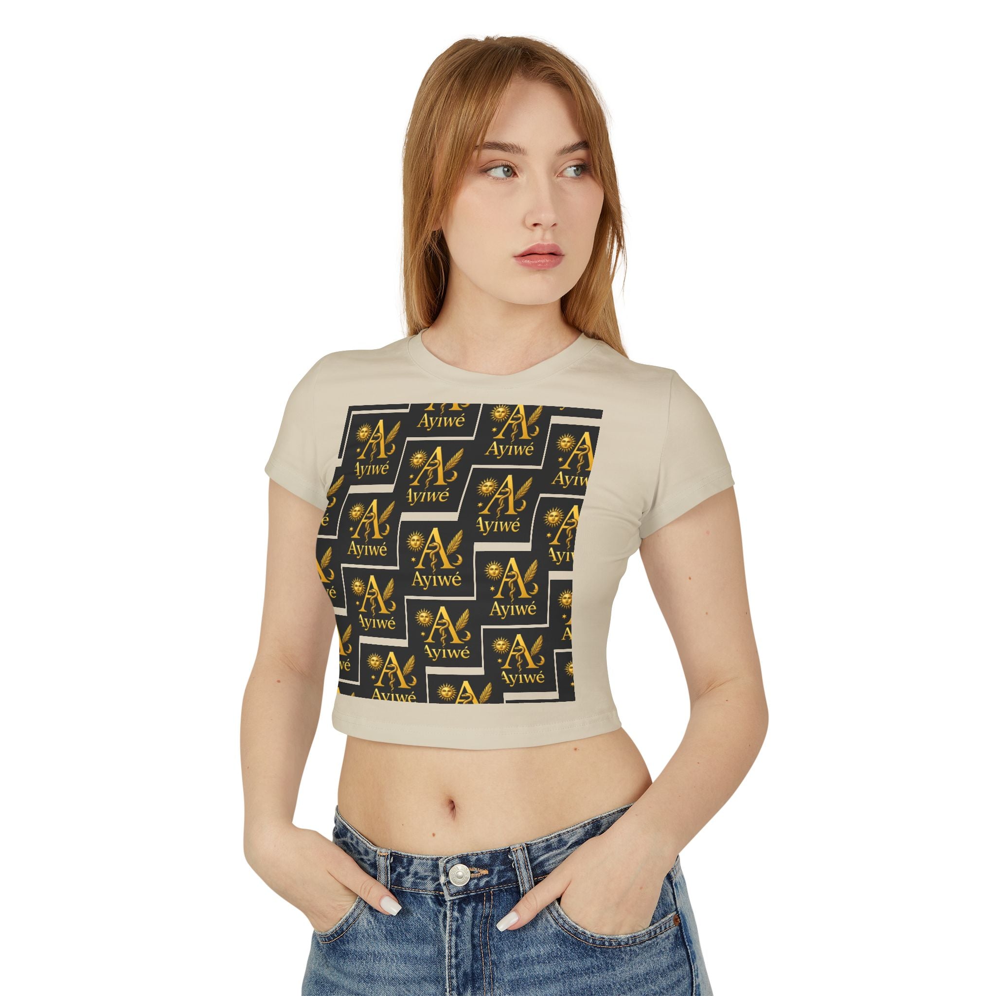 AA3-Ladylatina-Ayiwé Women's Baby Tee