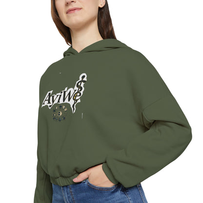 A - Lady1 - AyiWé Women's Cinched Bottom Hoodie - AyiWé Fashion & Style