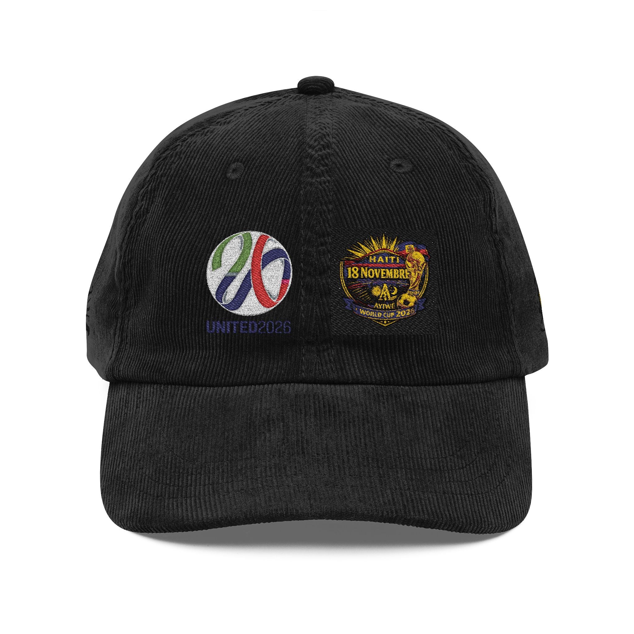 18WC2026-BonSoley01 Vintage Corduroy Cap (Embroidery) Powered by AyiWe F&S
