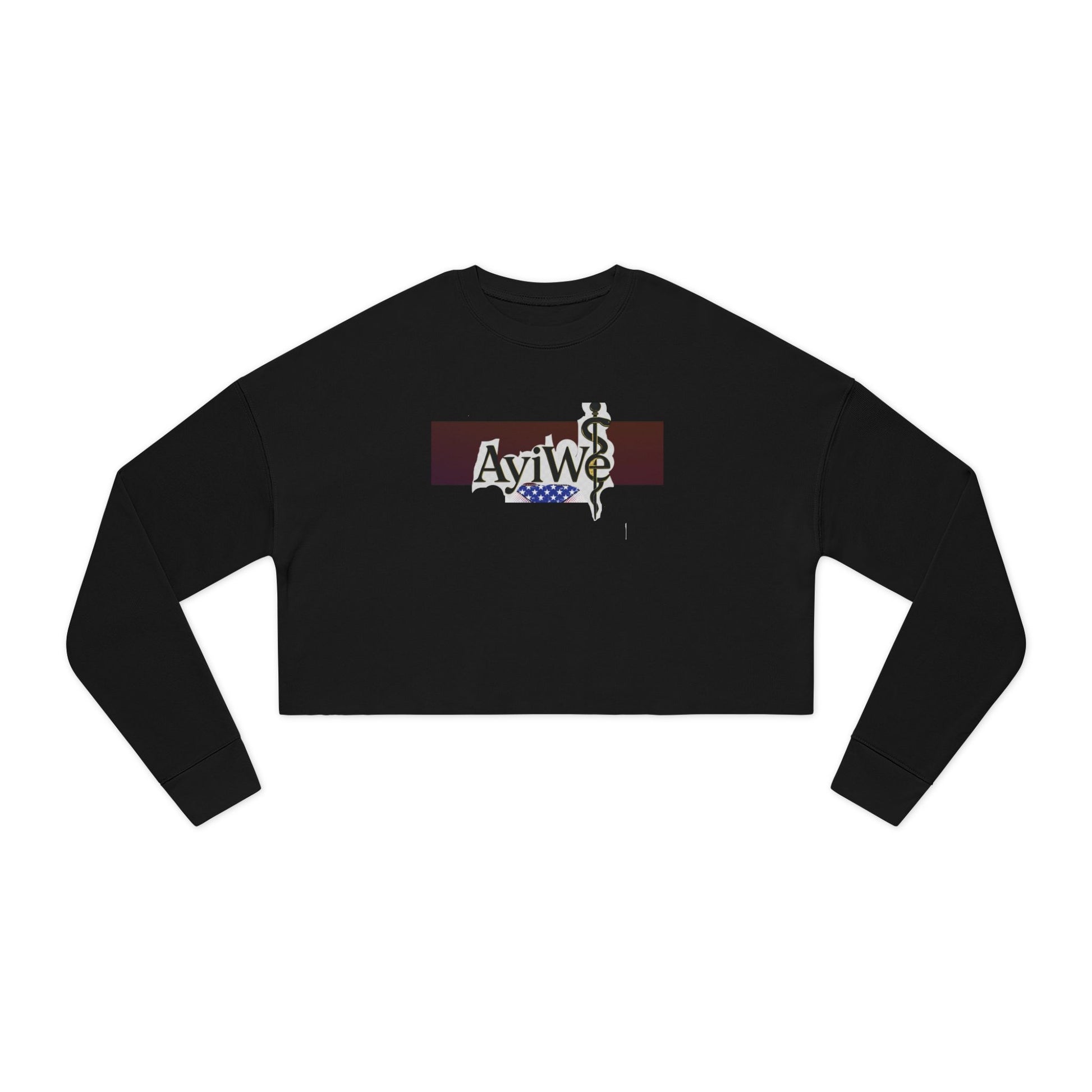 Ayi - Wé Star Women's Cropped Sweatshirt - AyiWé Fashion & Style