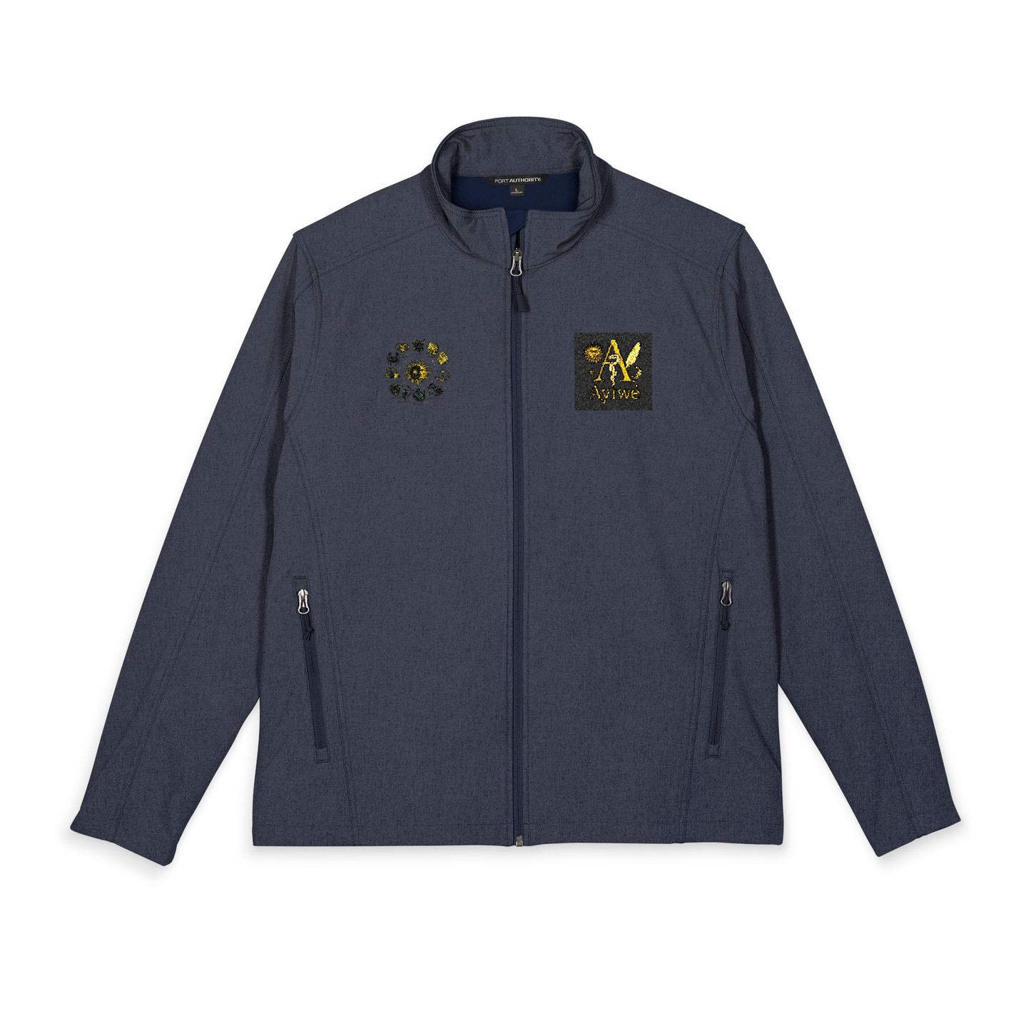 05 - Genesis AyiWe06 - Port Authority® Men's Core Soft Shell Jacket (Embroidery) by AyiWe F&S - AyiWé Fashion & Style