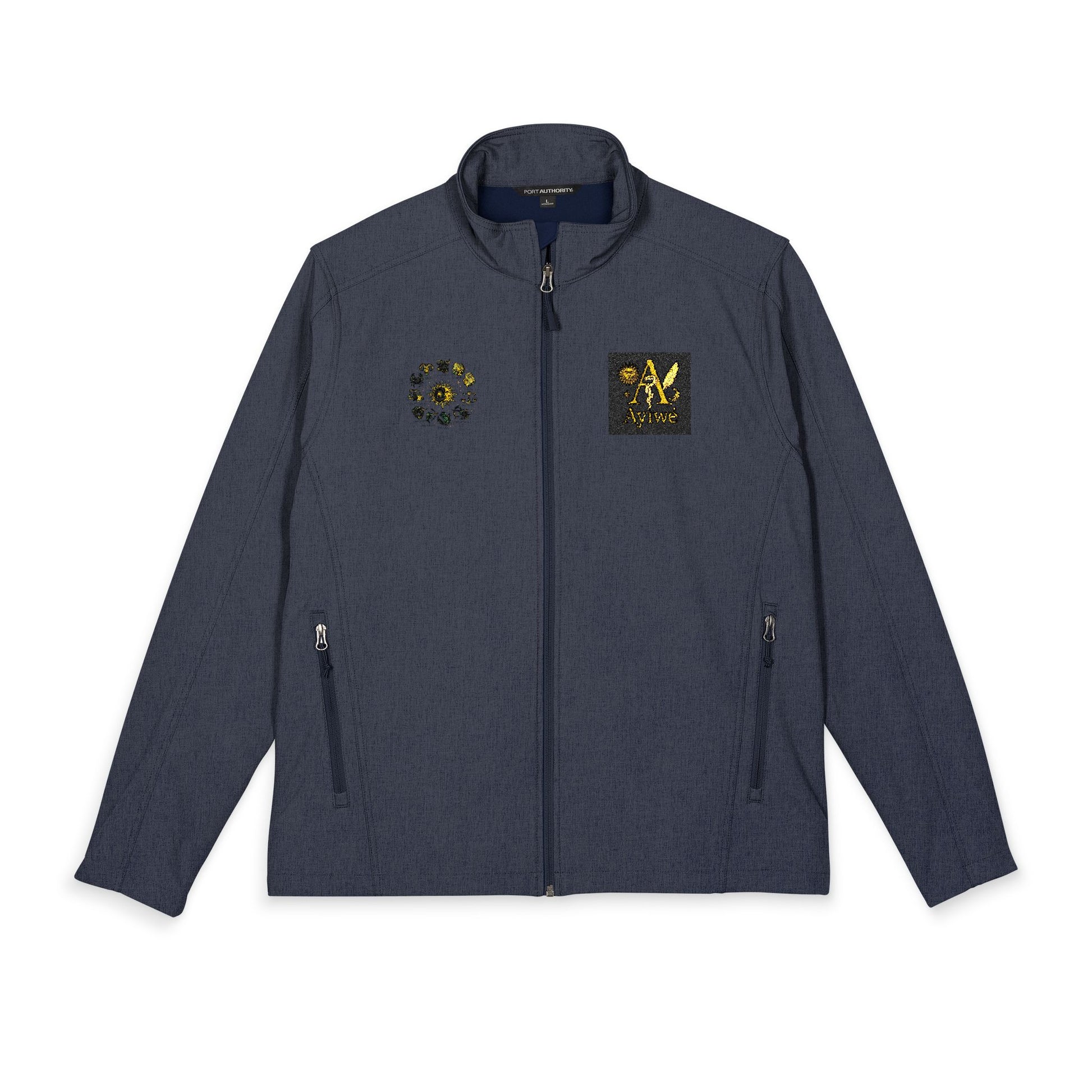 05 - Genesis AyiWe06 - Port Authority® Men's Core Soft Shell Jacket (Embroidery) by AyiWe F&S - AyiWé Fashion & Style