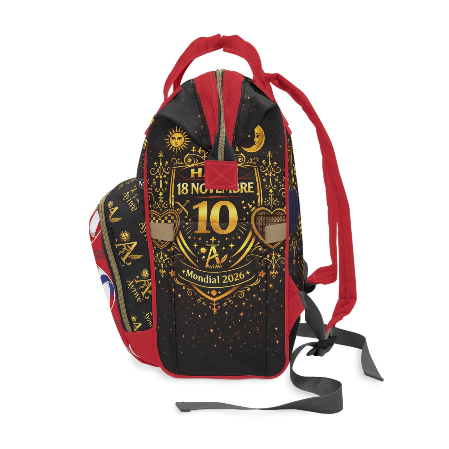 Koudjay18-Ayi Diaper Backpack. Powered by AyiWe F&S