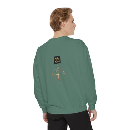 4K-Ayi Unisex Garment-Dyed Sweatshirt. Powered by AyiWe FS