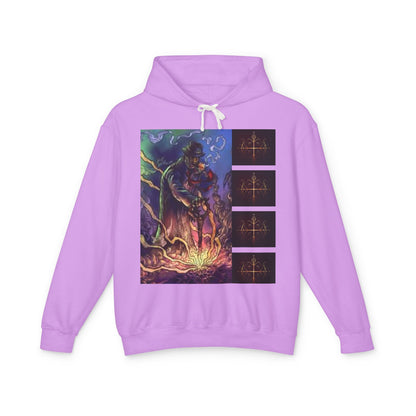 Ayi06 Unisex Lightweight Hooded Sweatshirt. Powered by AyiWe FS
