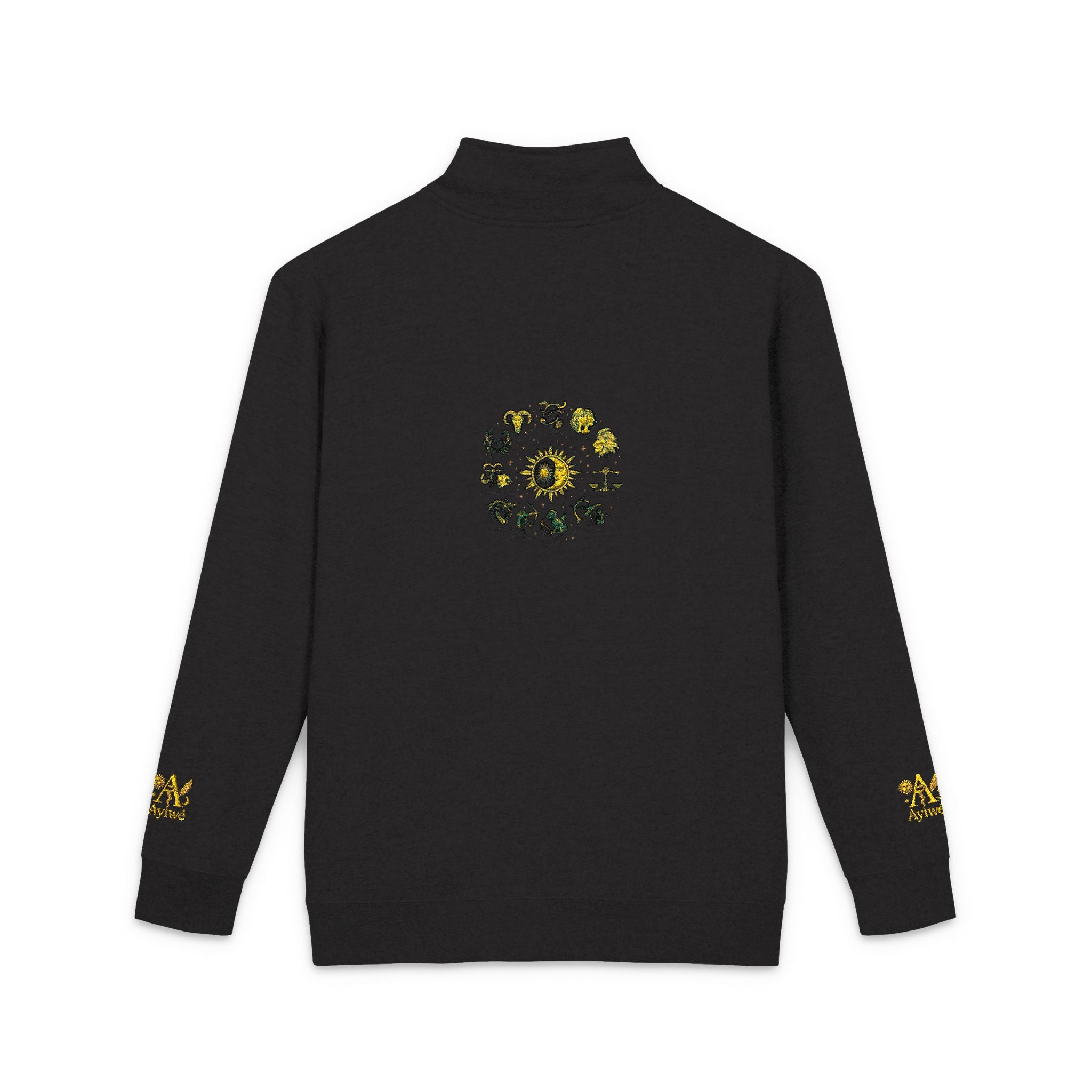 A1-BL12-AyiWé Lifestyle Unisex Fleece Pullover (Embroidery)