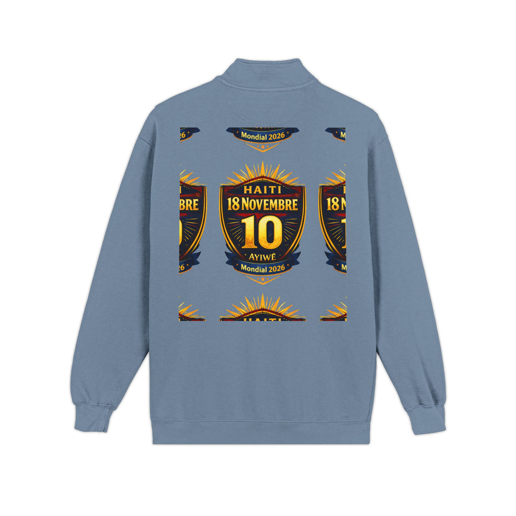 Ht - 18N. 2026 WC Unisex Adult Quarter - Zip Sweatshirt by AyiWe F&S - AyiWé Fashion & Style