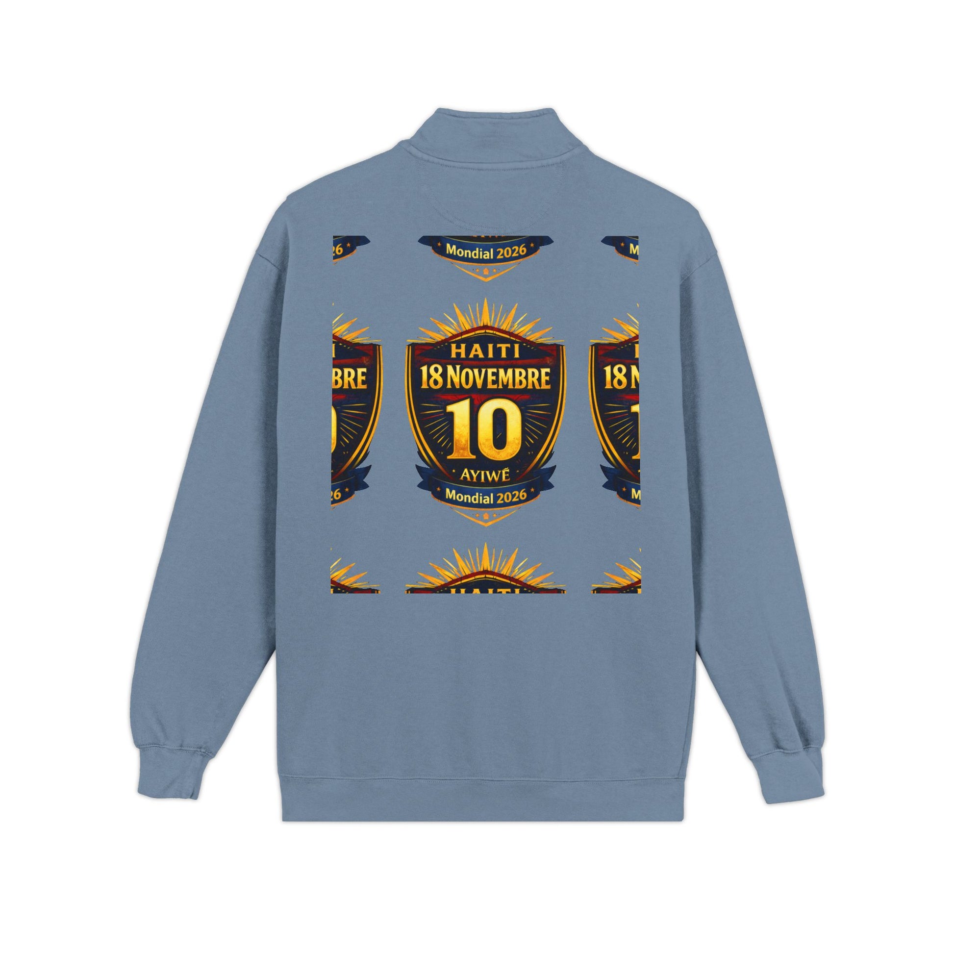 Ht - 18N. 2026 WC Unisex Adult Quarter - Zip Sweatshirt by AyiWe F&S - AyiWé Fashion & Style
